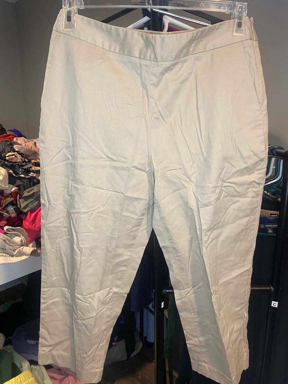 Pendleton Petite Khaki Trousers Size 12